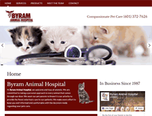 Tablet Screenshot of byramanimal.com